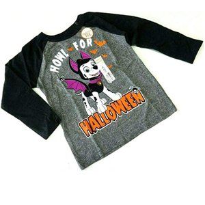Toddler Boys Girls HOWL for HALLOWEEN Paw Patrol T-Shirt Size 3T 4T Marshall NWT
